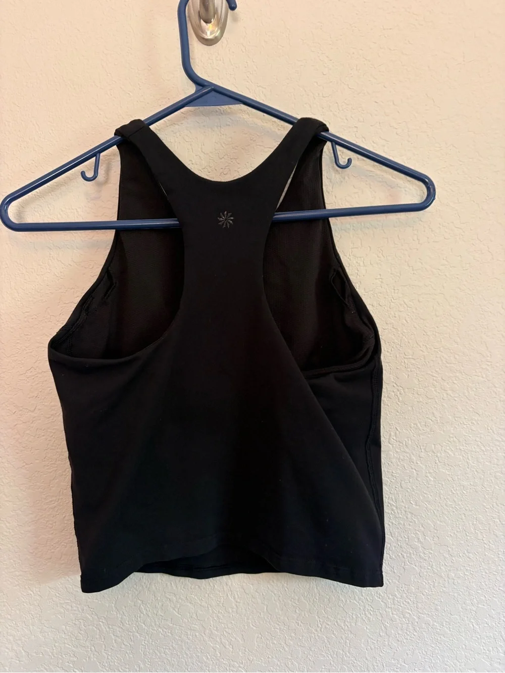 Athleta Girl - black tank top with built in bra